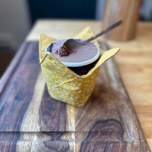 Handmade ice cream cozy